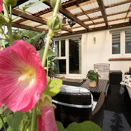 Haus Waldfrieden Ferienhaeuschen Waldfrieden Lägenhet Haffkrug Exteriör bild