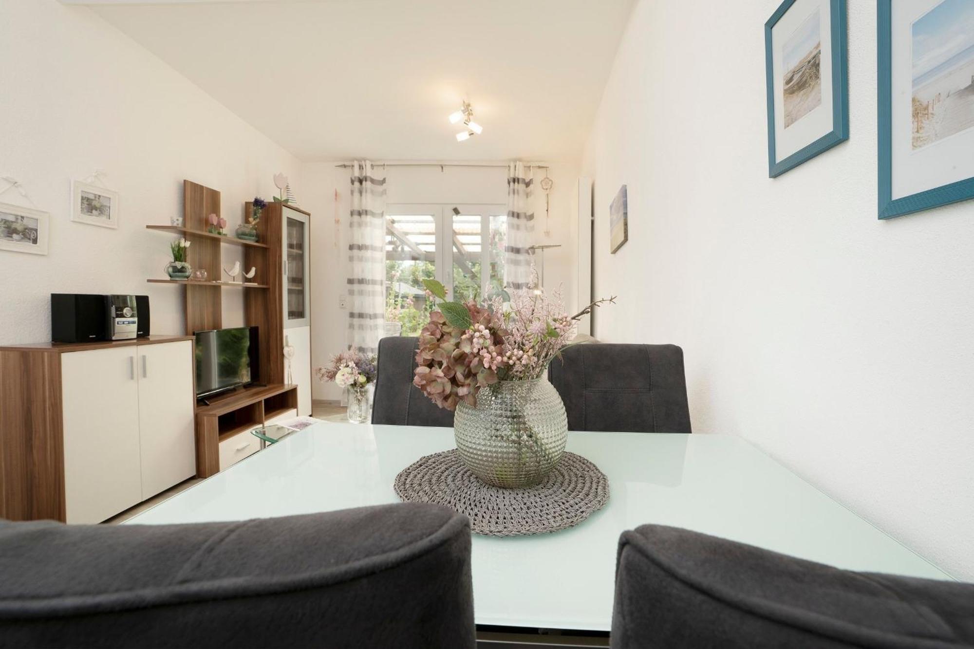 Haus Waldfrieden Ferienhaeuschen Waldfrieden Lägenhet Haffkrug Exteriör bild