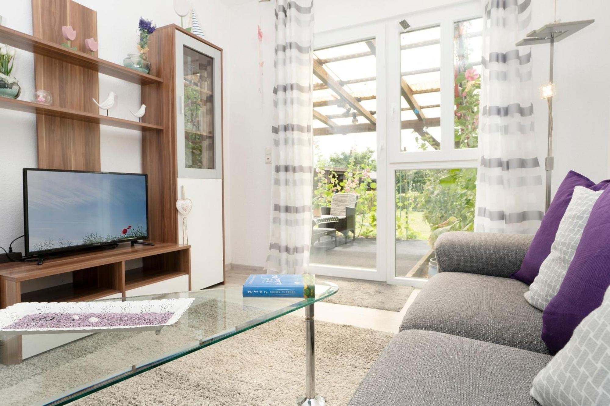 Haus Waldfrieden Ferienhaeuschen Waldfrieden Lägenhet Haffkrug Exteriör bild