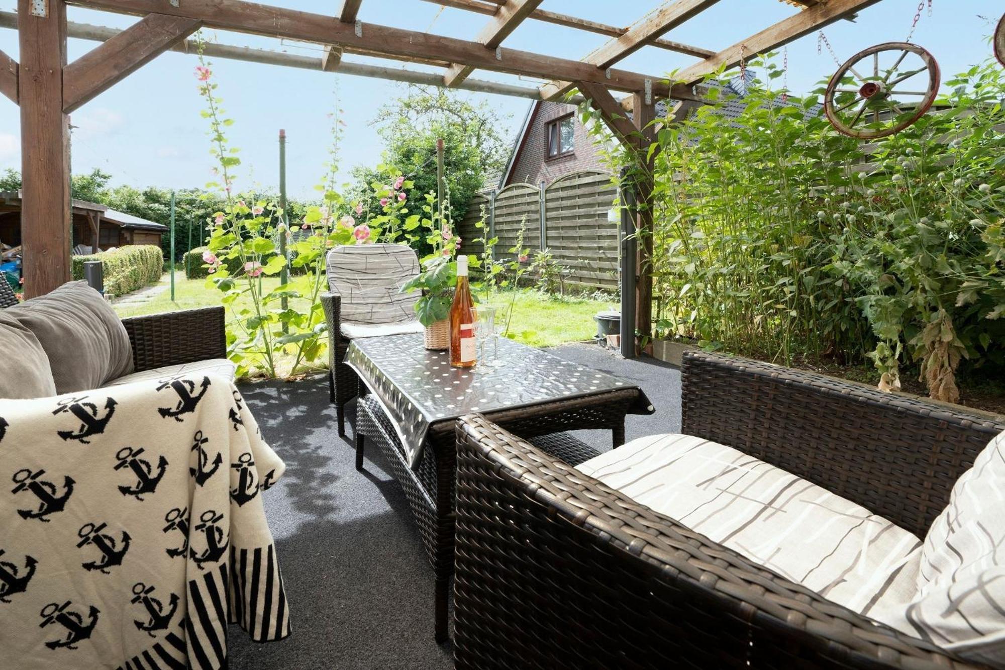Haus Waldfrieden Ferienhaeuschen Waldfrieden Lägenhet Haffkrug Exteriör bild
